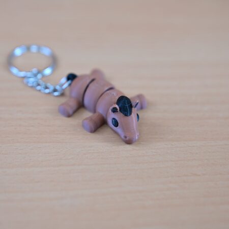 Horse fidget keychain